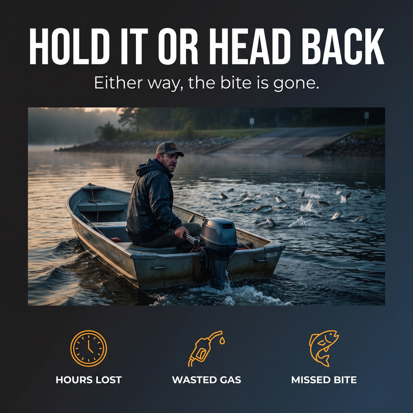 Portable Folding Toilet for Small Boats