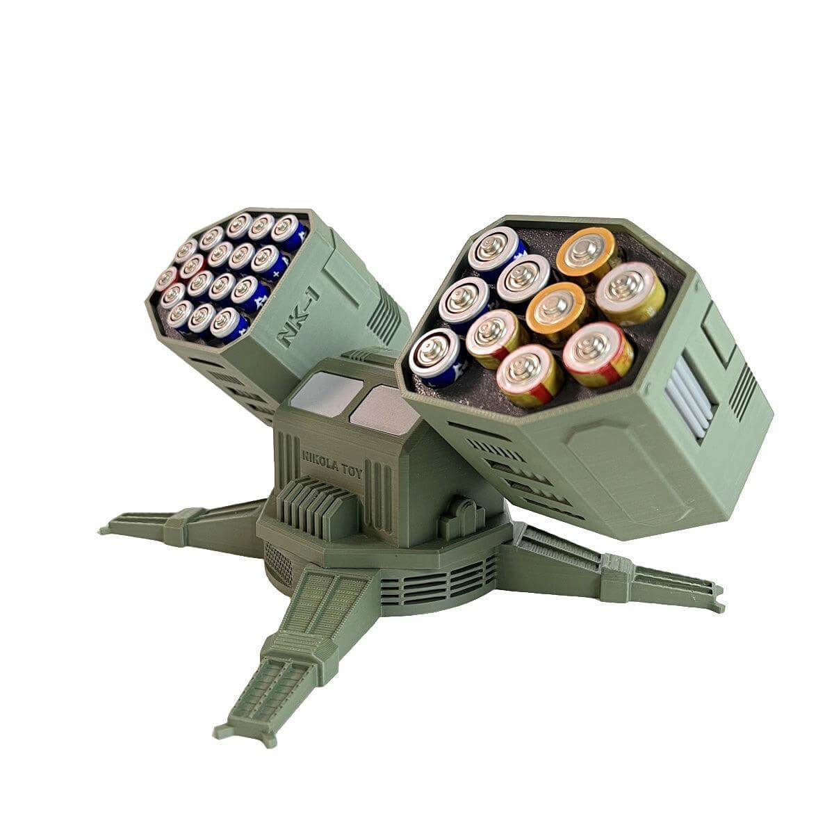 Battlefield Mech - Creative Battery Storage Box