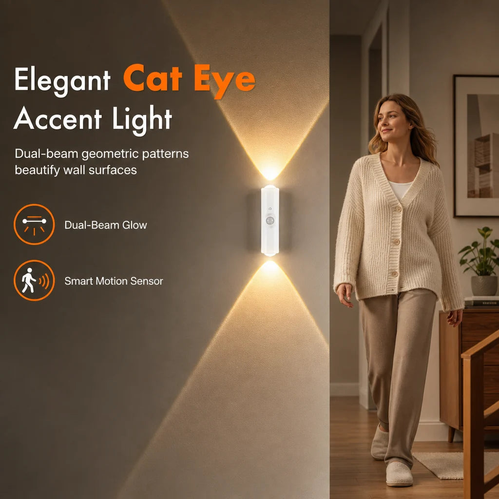 ✨ Magnetic Smart Motion Sensor with RGB Lighting