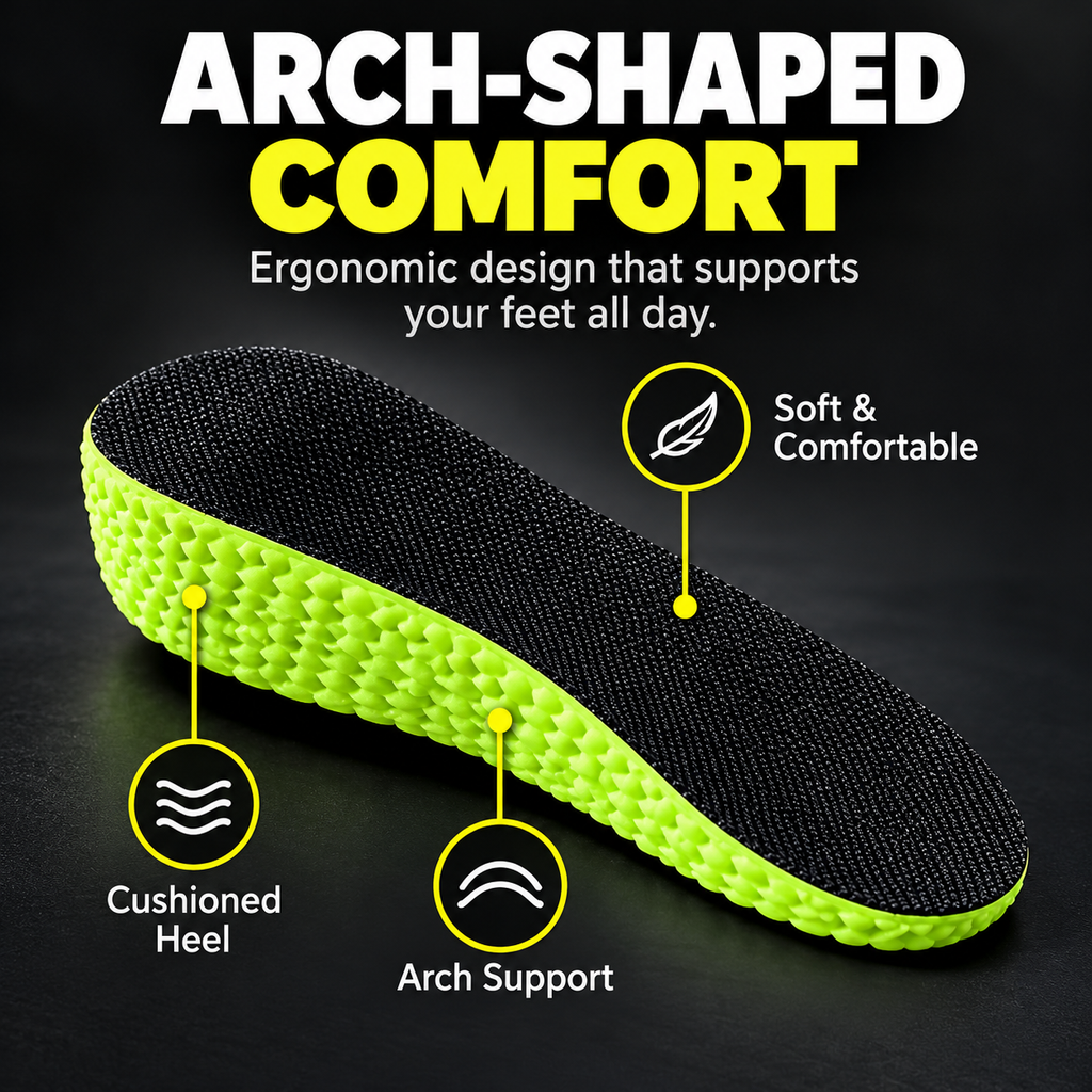 Height-Boost Comfort Insoles