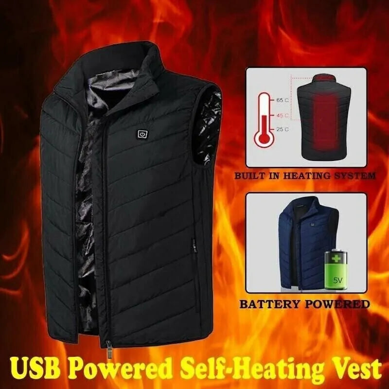 🔥Two-touch LED Controller Heated Vest For Men & Women
