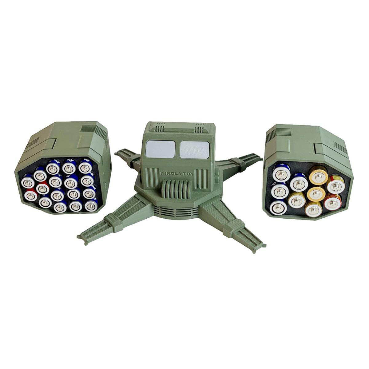 Battlefield Mech - Creative Battery Storage Box