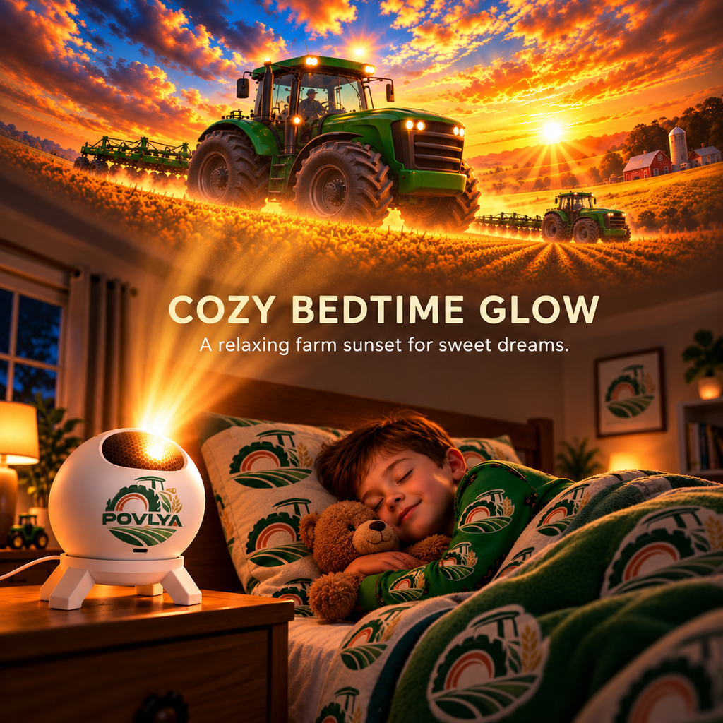 🚜 Tractor Dream Projector ✨ Bring the Farm Adventure Home