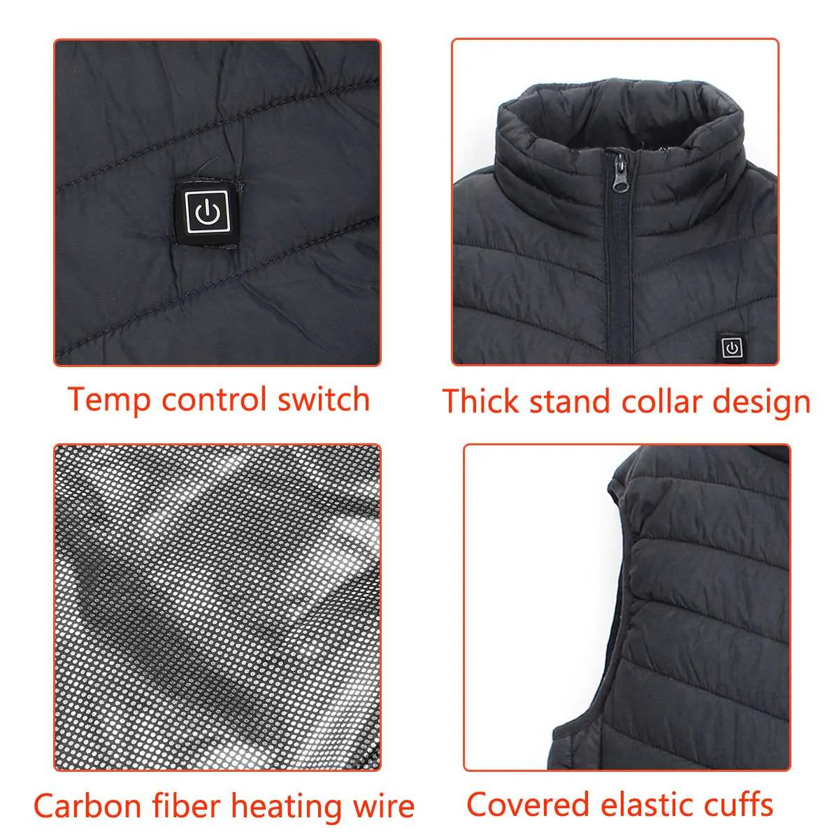 🔥Two-touch LED Controller Heated Vest For Men & Women