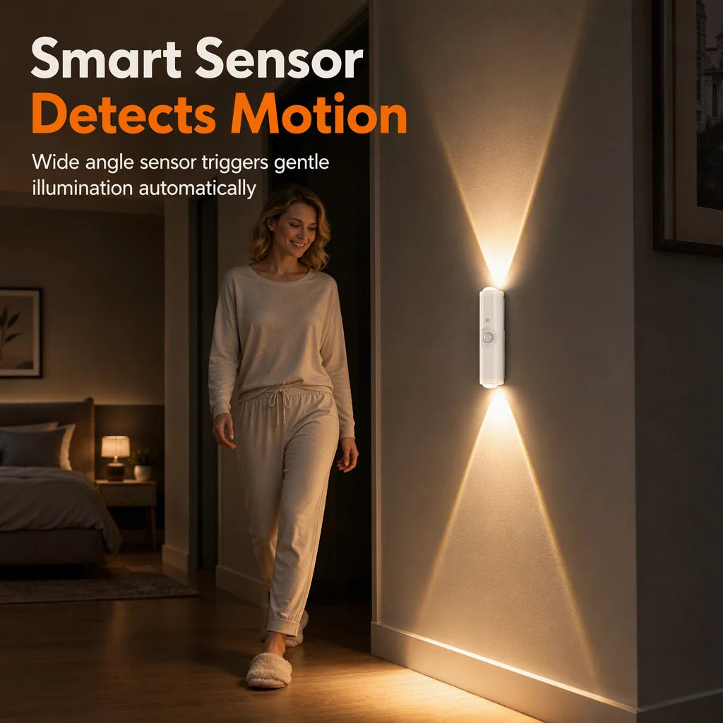 ✨ Magnetic Smart Motion Sensor with RGB Lighting