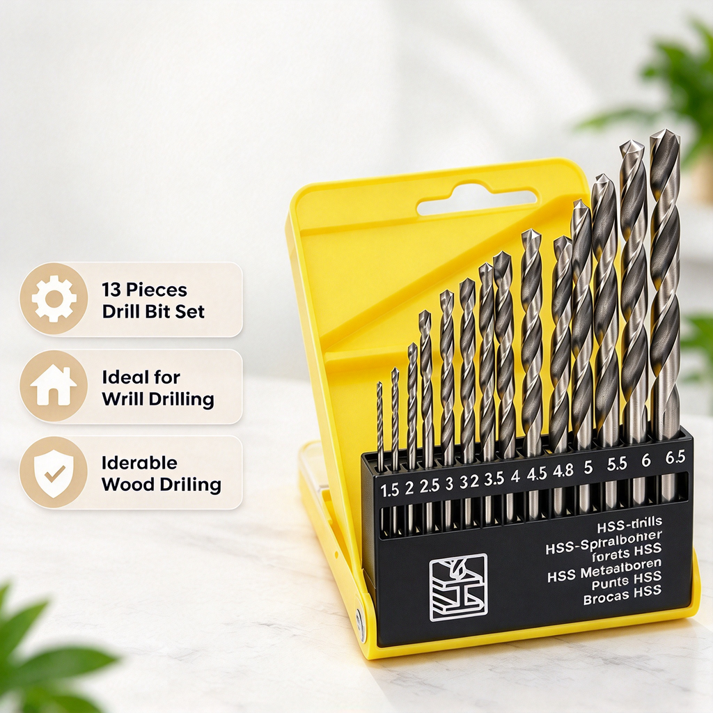 Round Shank Twist Drill Bit