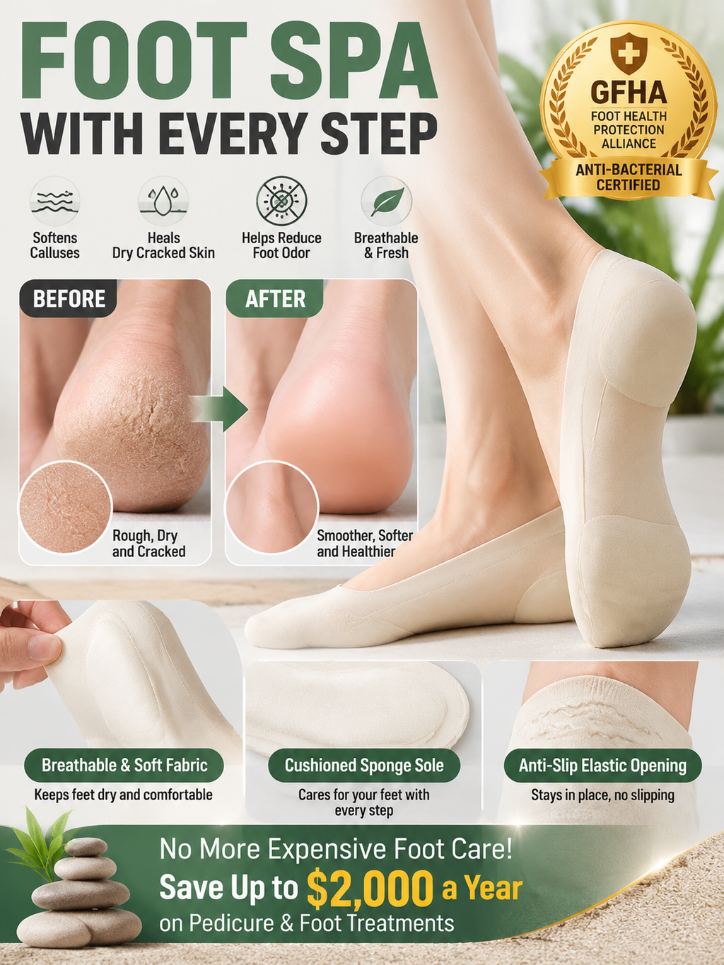 Arch support socks