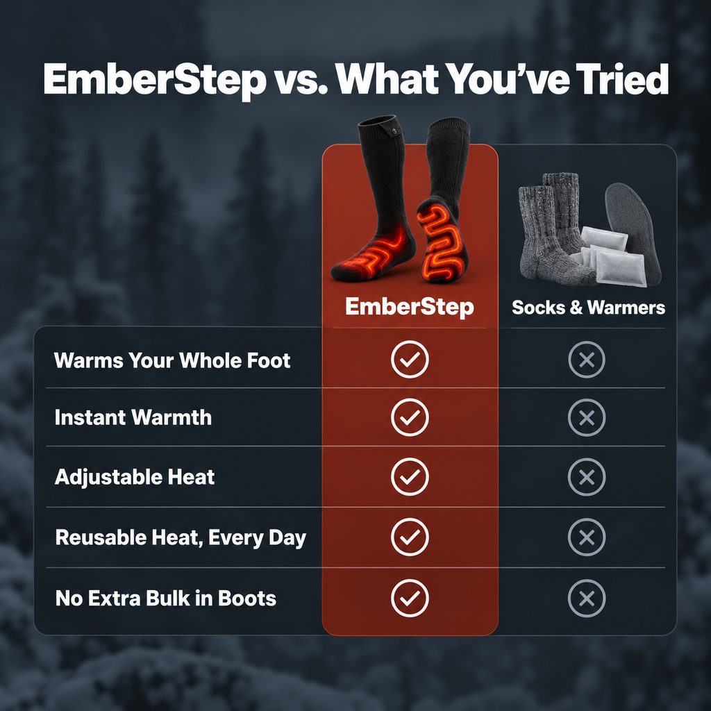 EmberStep Heated Socks