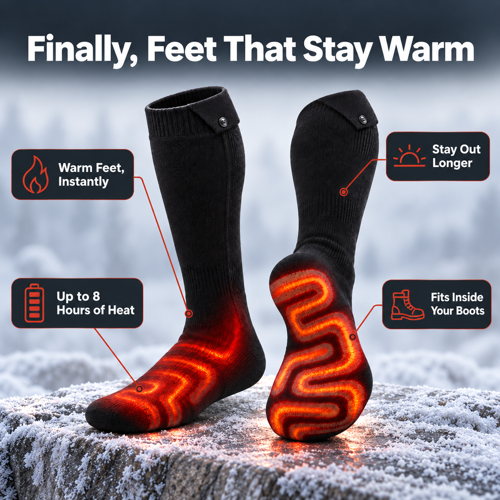 EmberStep Heated Socks
