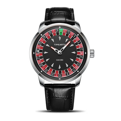 TIMEARTX Watch New European Roulette Poker Game