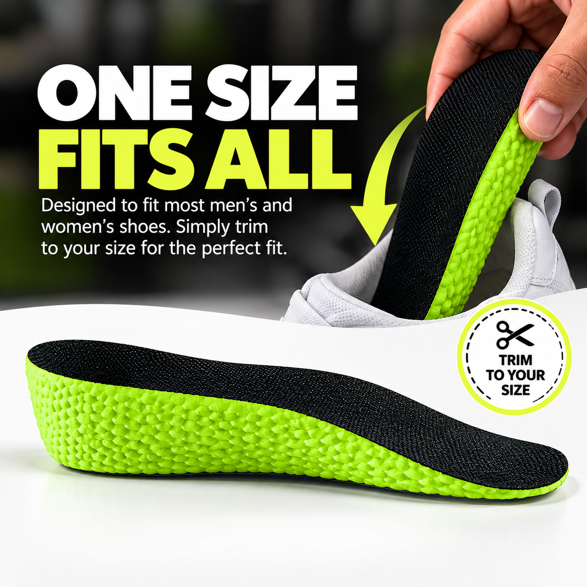 Height-Boost Comfort Insoles