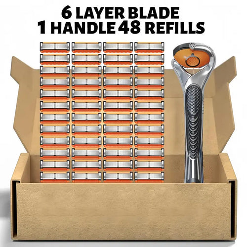 💥Men's Unscented Precision Razor Blade Replacement Handheld Kit🪒