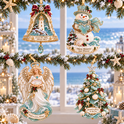 🎅 2026 Christmas Gift 50% Off--Coastal Christmas Magic Christmas tree ornaments
