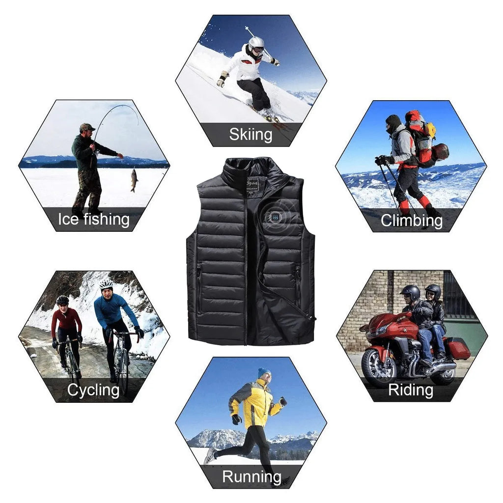 🔥Two-touch LED Controller Heated Vest For Men & Women