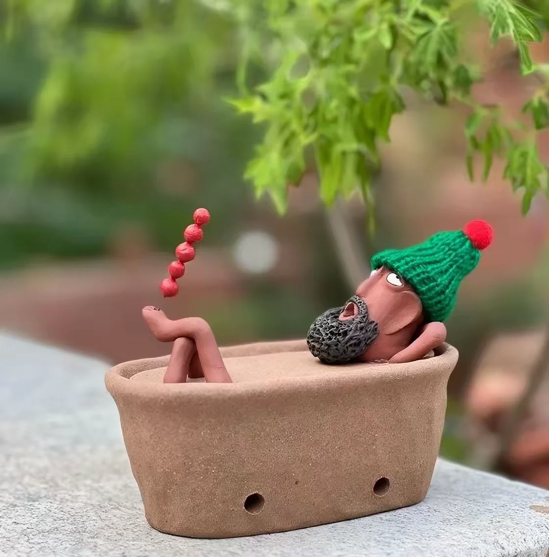 ⚡Handmade Bathtub Incense Burner – Cone Incense Holder for Relaxing Aromatherapy