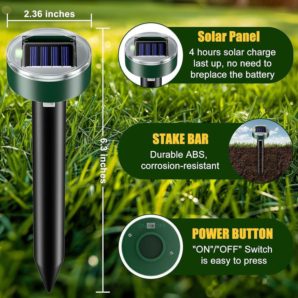 Solar Powered Rodent Repeller