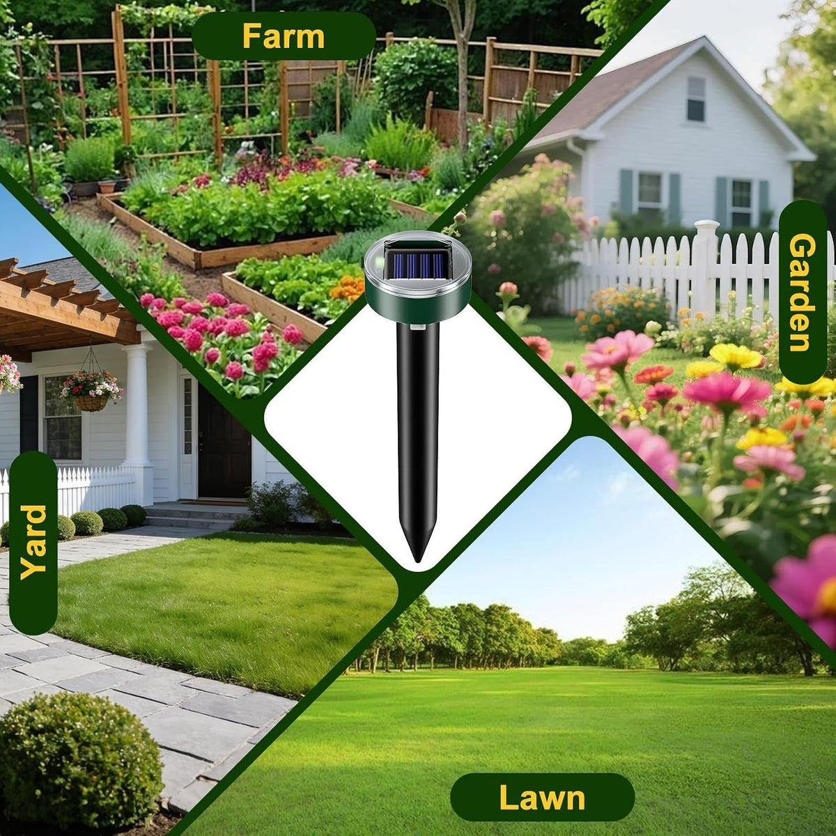 Solar Powered Rodent Repeller