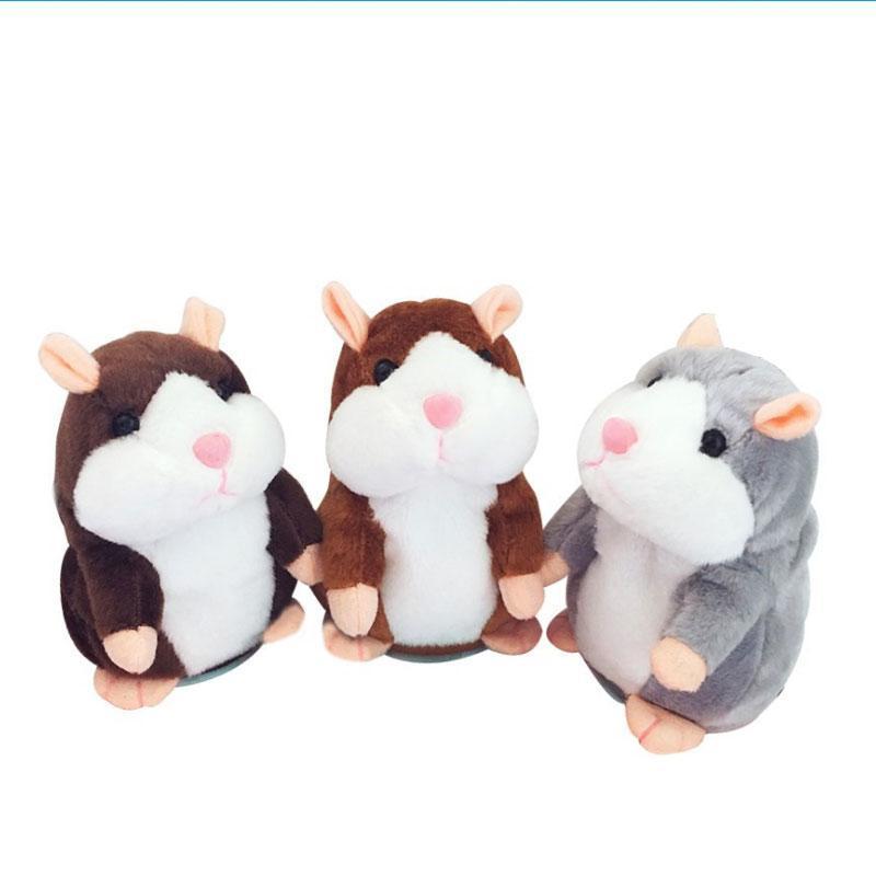 🐹 Last Day Special Price！✨Talking Hamster Plush – repeats whatever you say, auto head-shaking, hilarious fun for kids & adults.🎁