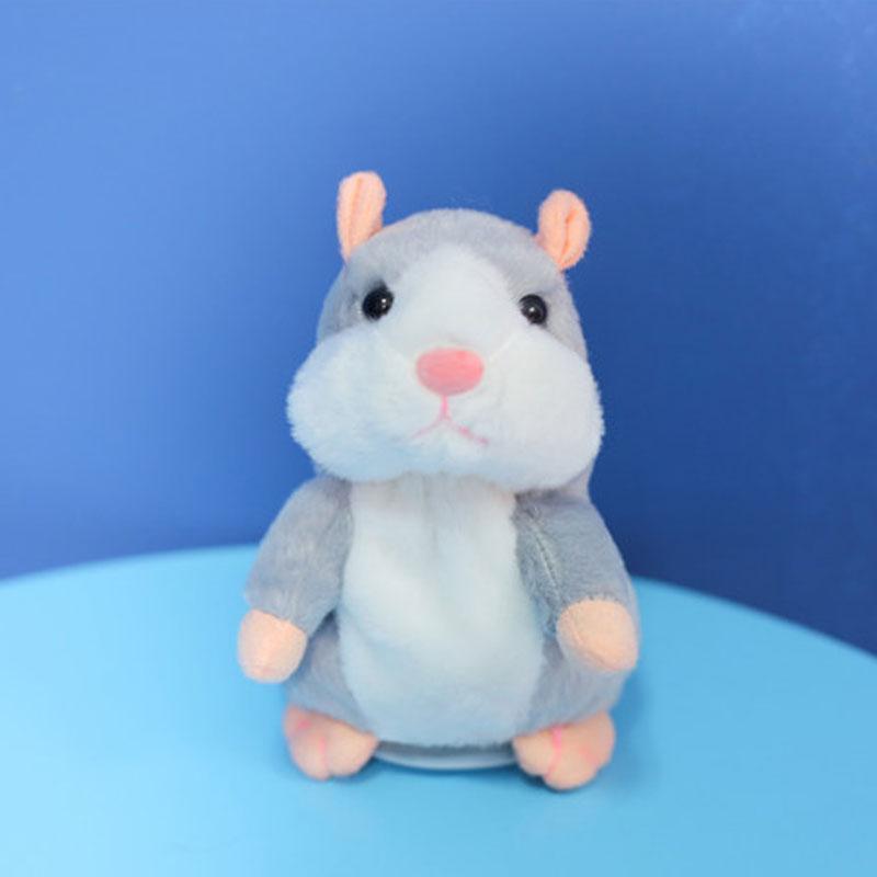 🐹 Last Day Special Price！✨Talking Hamster Plush – repeats whatever you say, auto head-shaking, hilarious fun for kids & adults.🎁