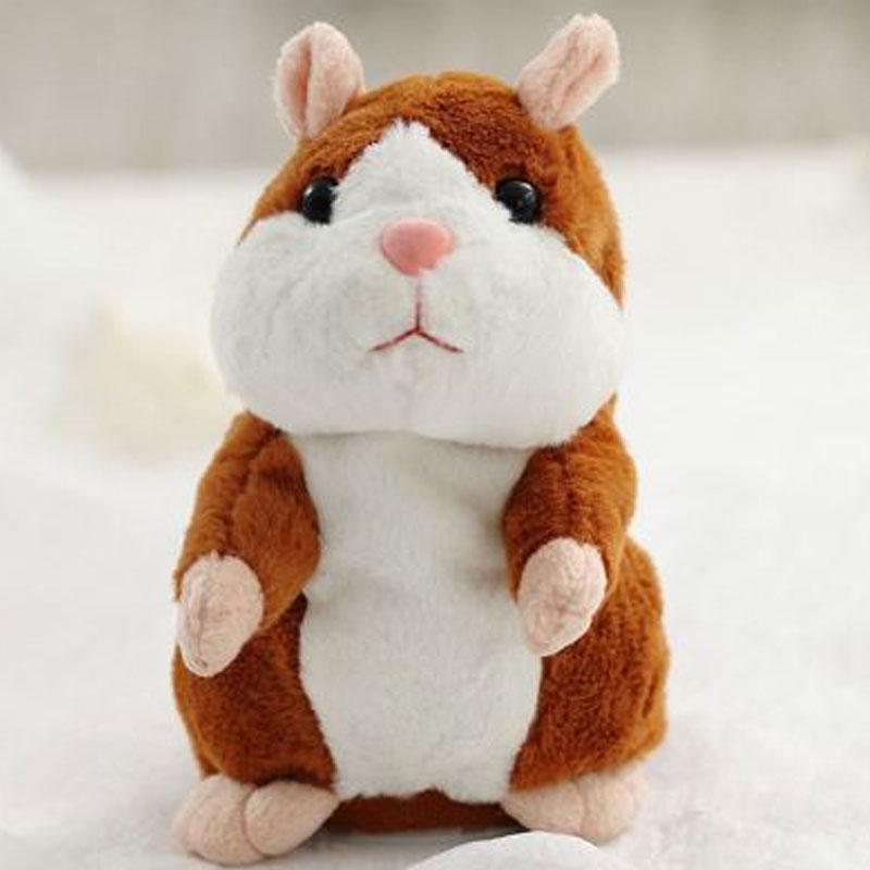 🐹 Last Day Special Price！✨Talking Hamster Plush – repeats whatever you say, auto head-shaking, hilarious fun for kids & adults.🎁