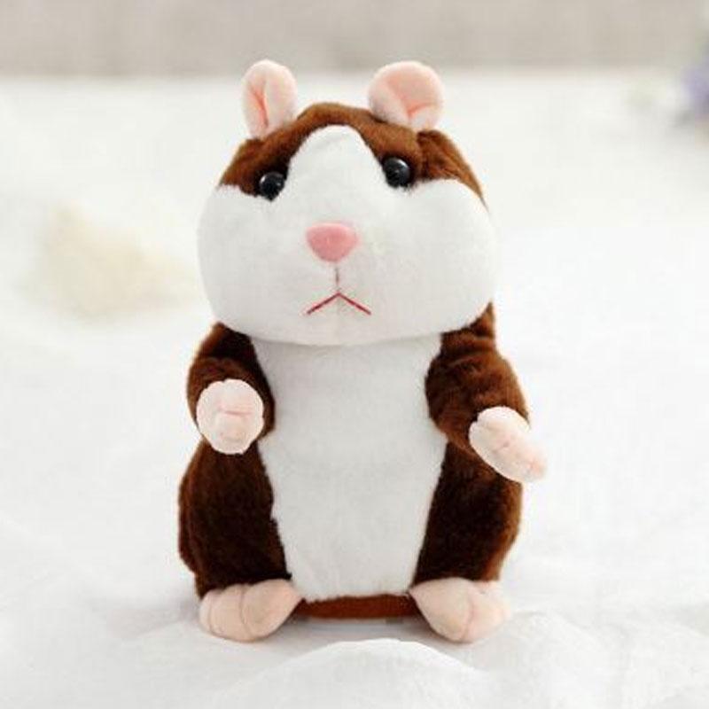 🐹 Last Day Special Price！✨Talking Hamster Plush – repeats whatever you say, auto head-shaking, hilarious fun for kids & adults.🎁