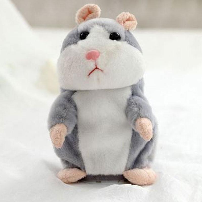 🐹 Last Day Special Price！✨Talking Hamster Plush – repeats whatever you say, auto head-shaking, hilarious fun for kids & adults.🎁