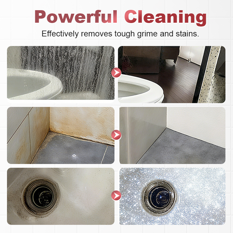 🚽 BUY 2 GET 1 FREE! ✨ Bathroom Cleaning Brush Set - Ergonomic Handle & Dense Bristles for Effortless Tile Grout Scrubbing 🧽✨