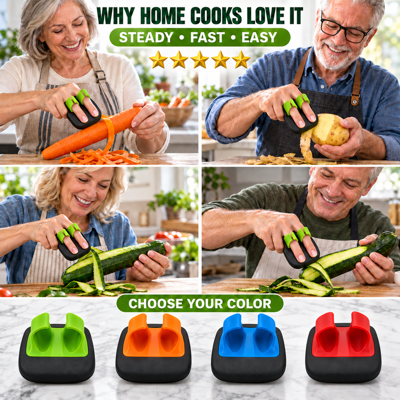 🥕 Two-Finger Fruit and Vegetable Peeler