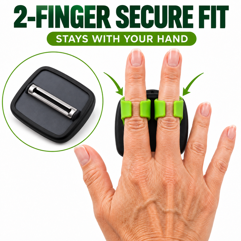 🥕 Two-Finger Fruit and Vegetable Peeler