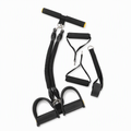 Multifunctional Pedal Resistance Band Elastic Pull Rope for Abdominal Exercise Home Workout Yoga and Pilates Fitness for Men and Women